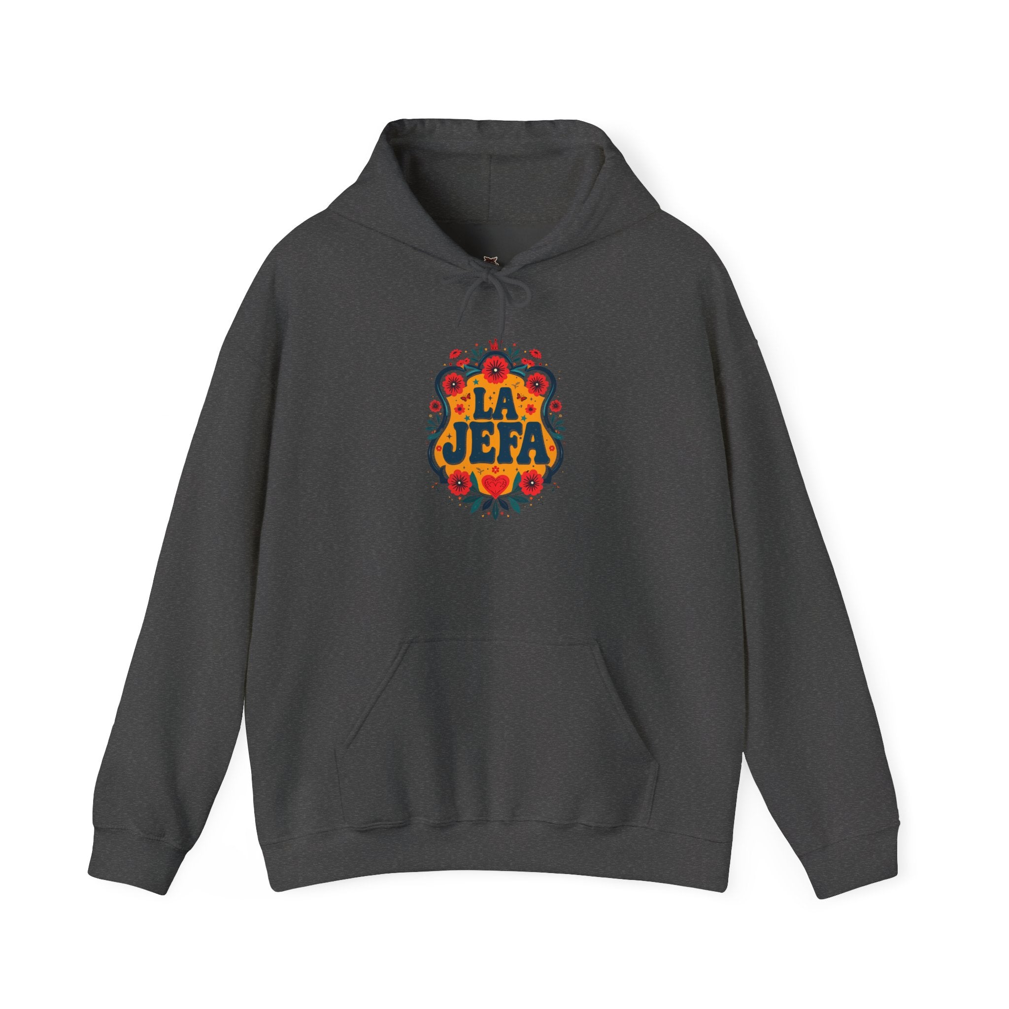 La Jefa Floral Hoodie – Latina Boss Pullover