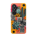 Desert Tarot Phone Case — Cactus, Succulent & Sugar Skull Protective Cover