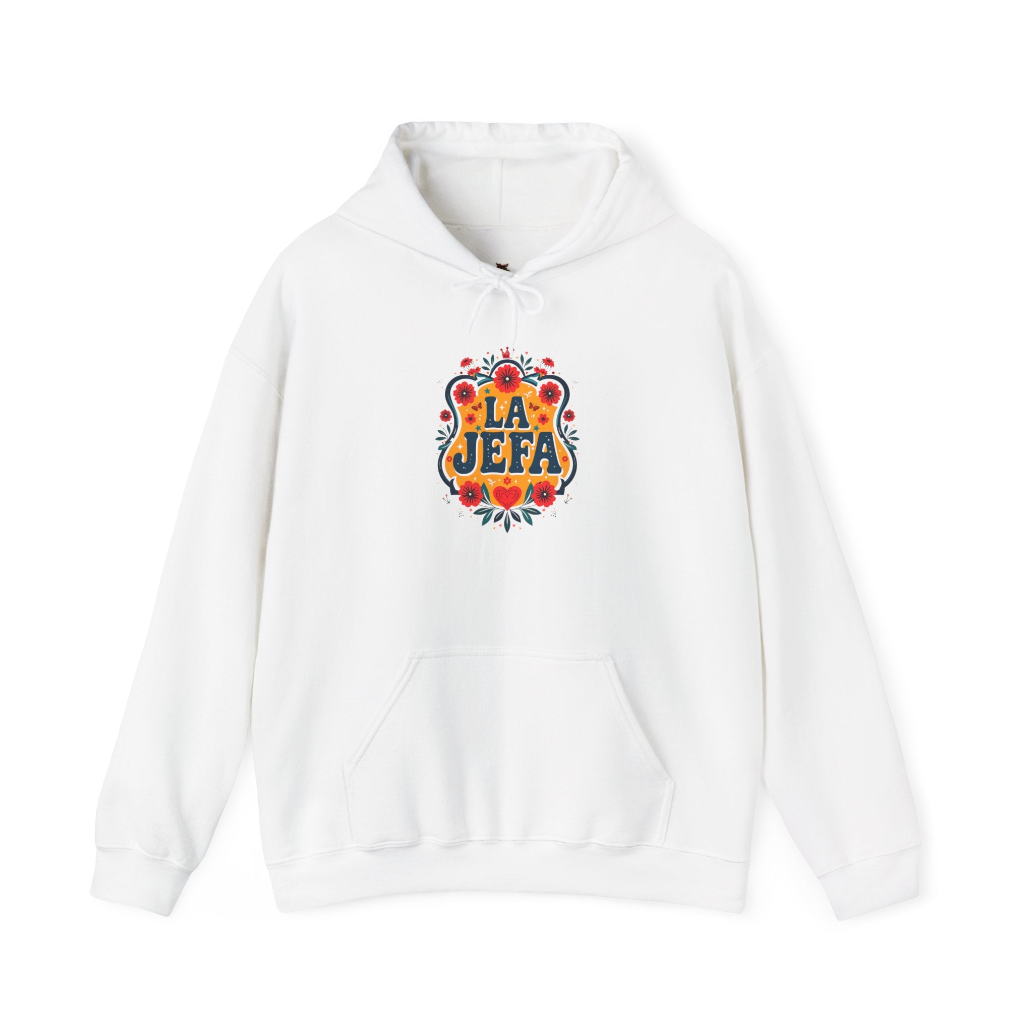 La Jefa Floral Hoodie – Latina Boss Pullover