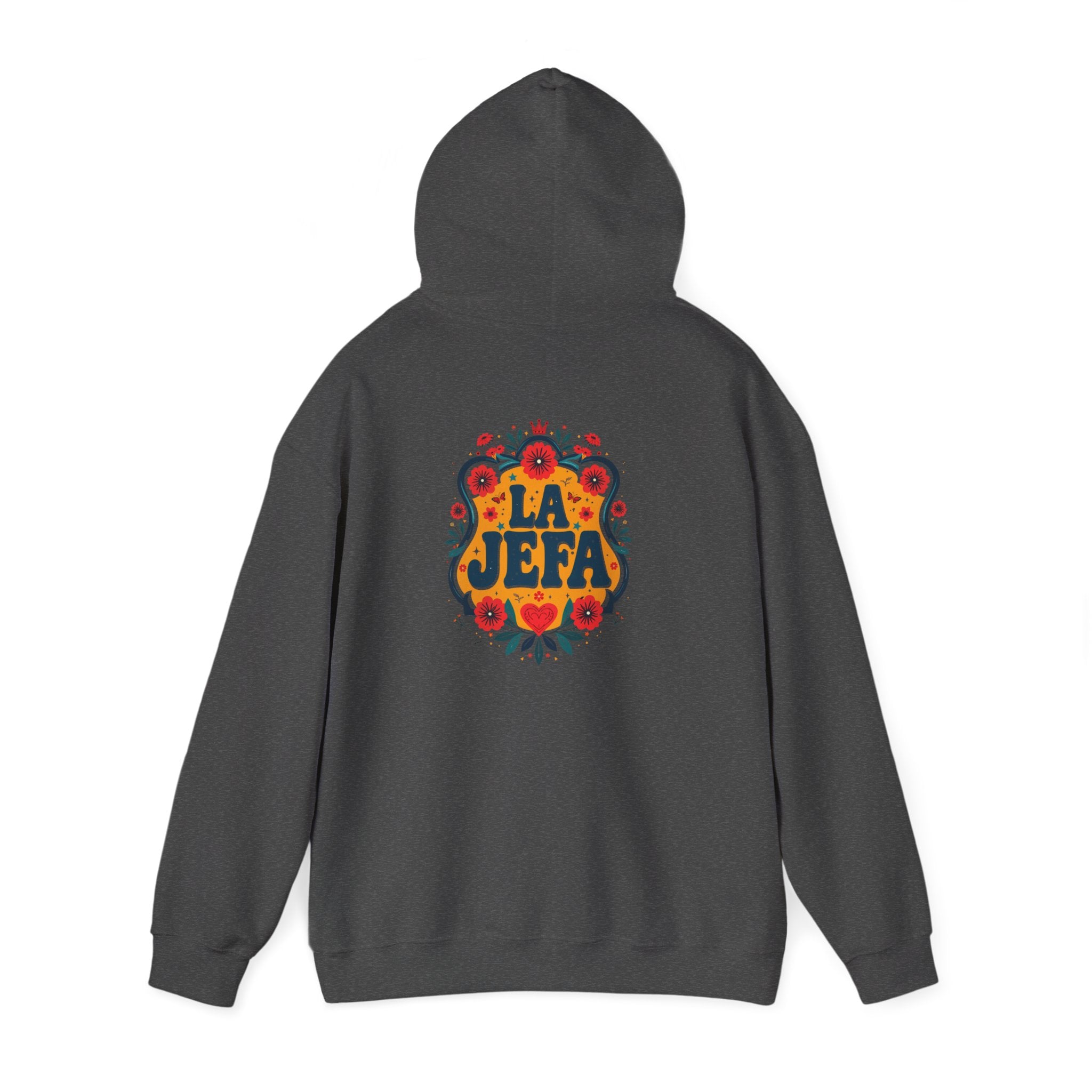 La Jefa Floral Hoodie – Latina Boss Pullover