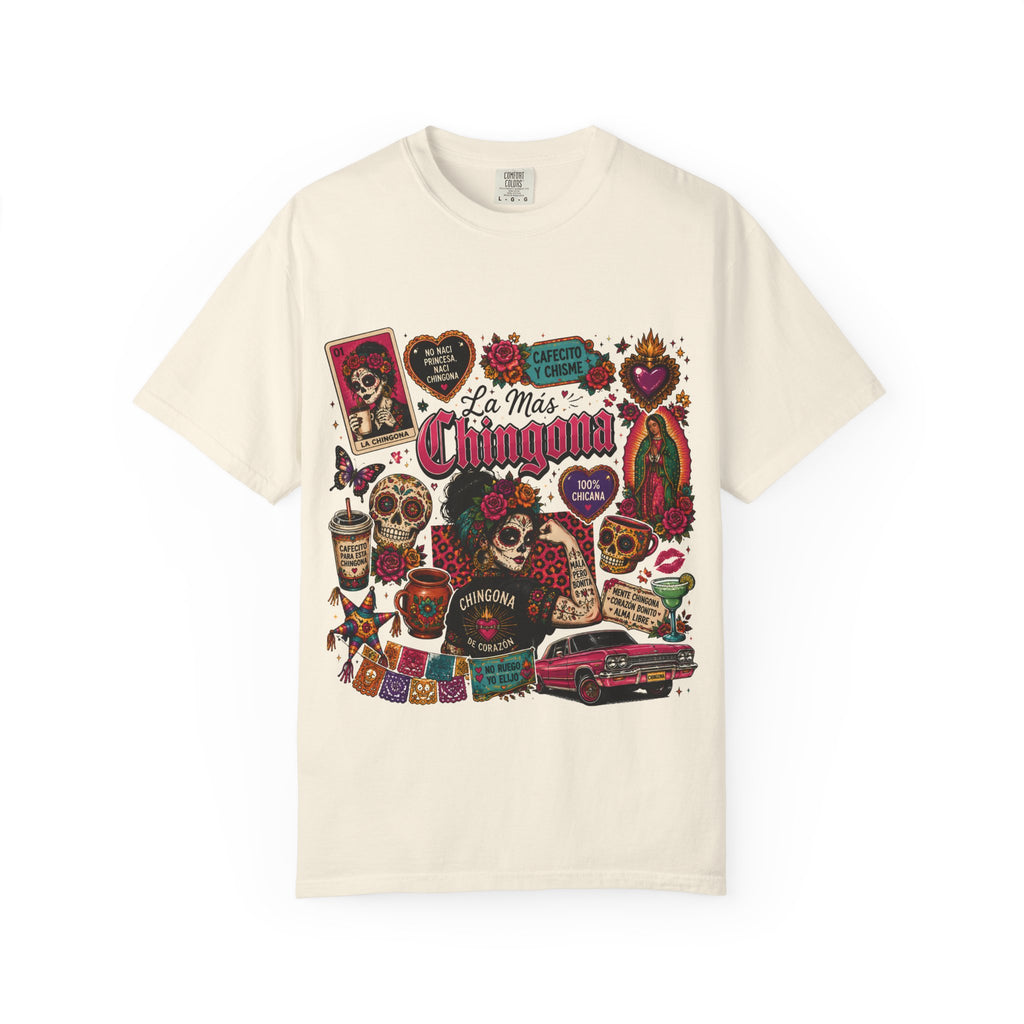 Chingona Dia de los Muertos T-Shirt