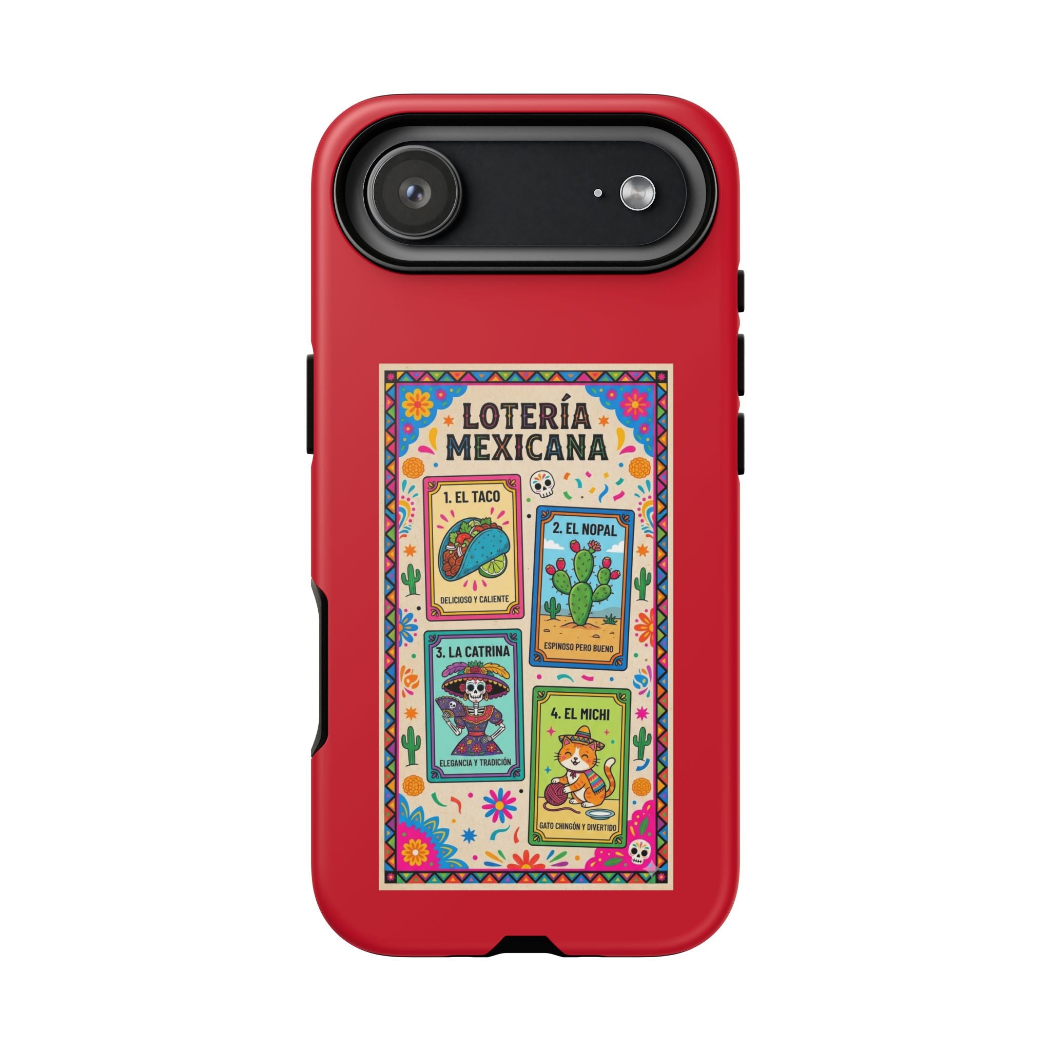 Lotería Mexicana Tough Phone Case — Colorful Mexican Bingo Art for iPhone