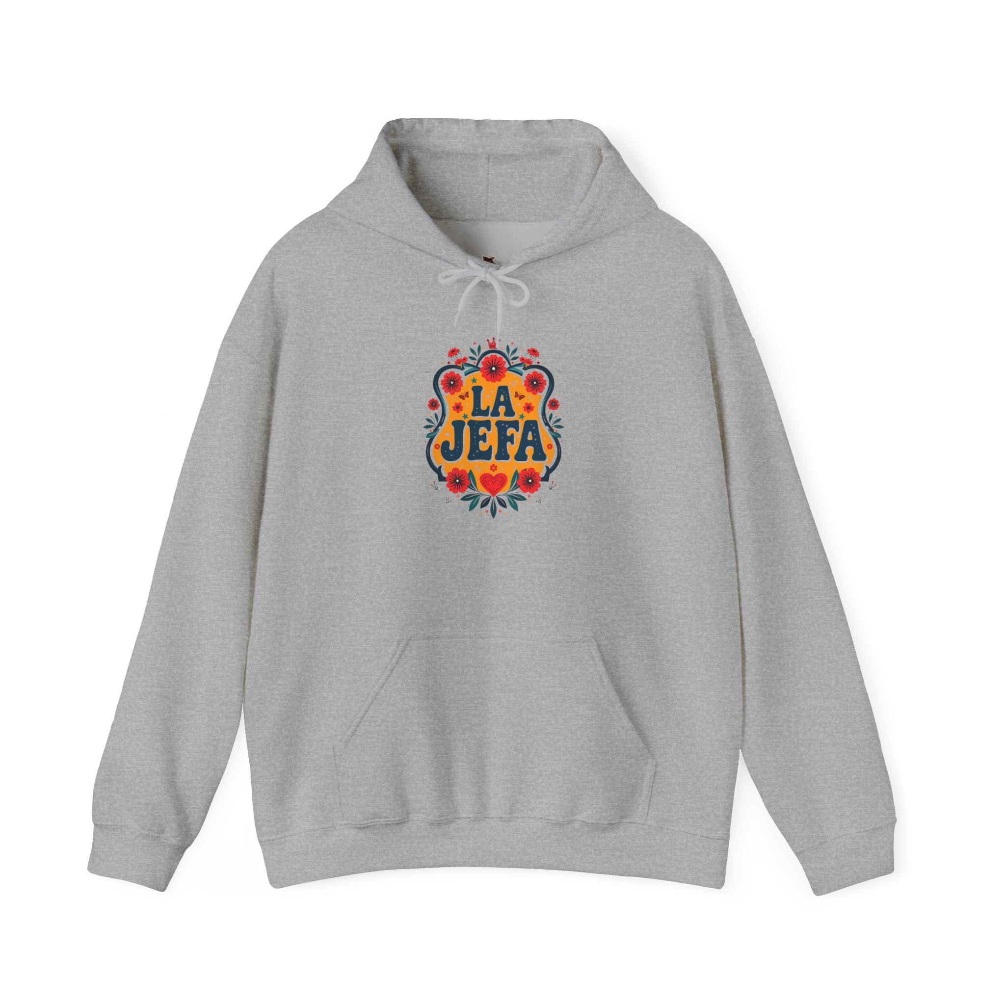 La Jefa Floral Hoodie – Latina Boss Pullover