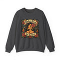Crewneck Sweatshirt — 'Todo Bien Ya Flore' Floral Chicana Art