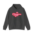 Chingona Rose Script Hoodie — Empowering Latina Lettering Pullover
