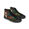 Day of the Dead Floral Skull Women's Sneakers