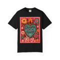 T-Shirt — "Chingona Como Mi Madre" Floral Heart Mother's Day Tee