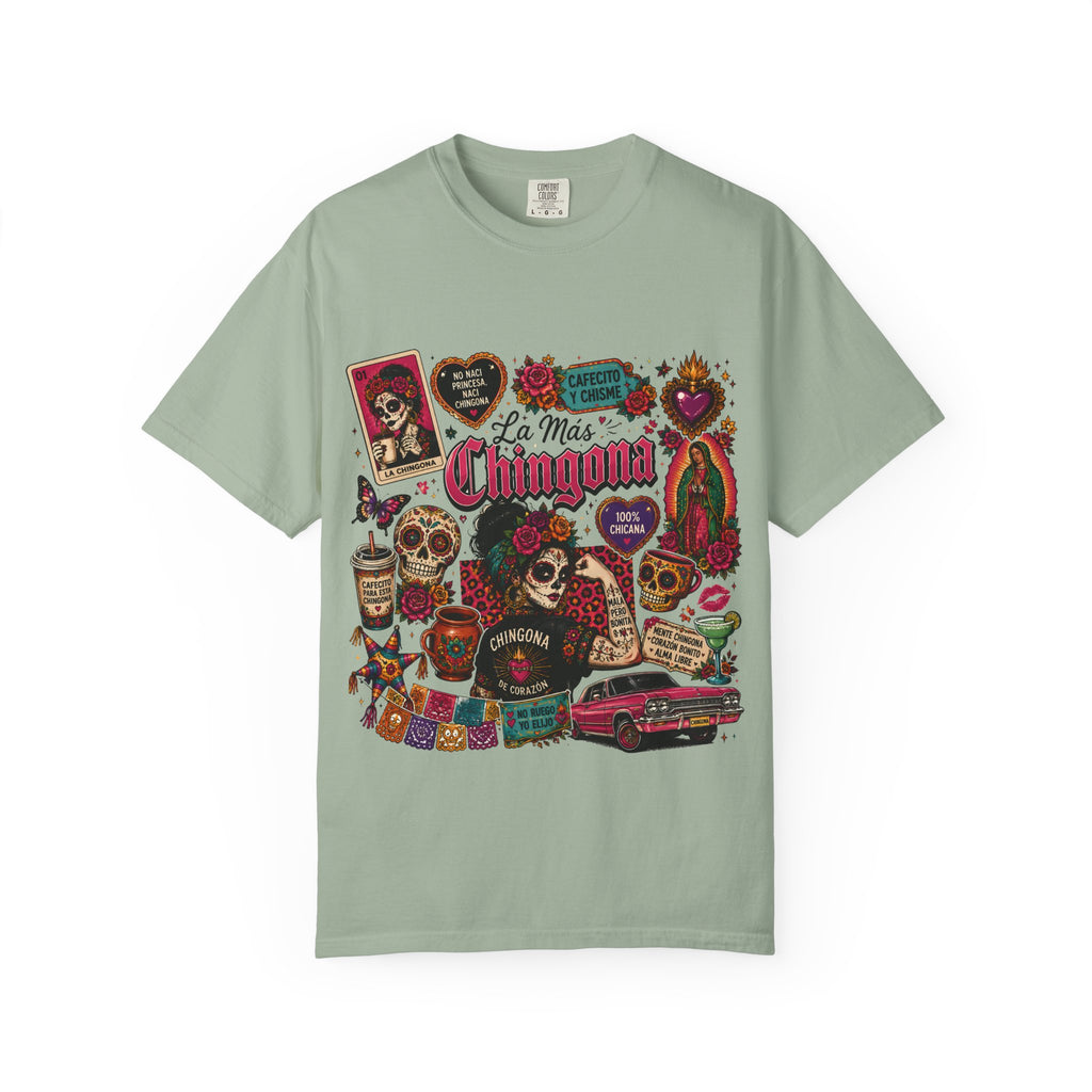 Chingona Dia de los Muertos T-Shirt