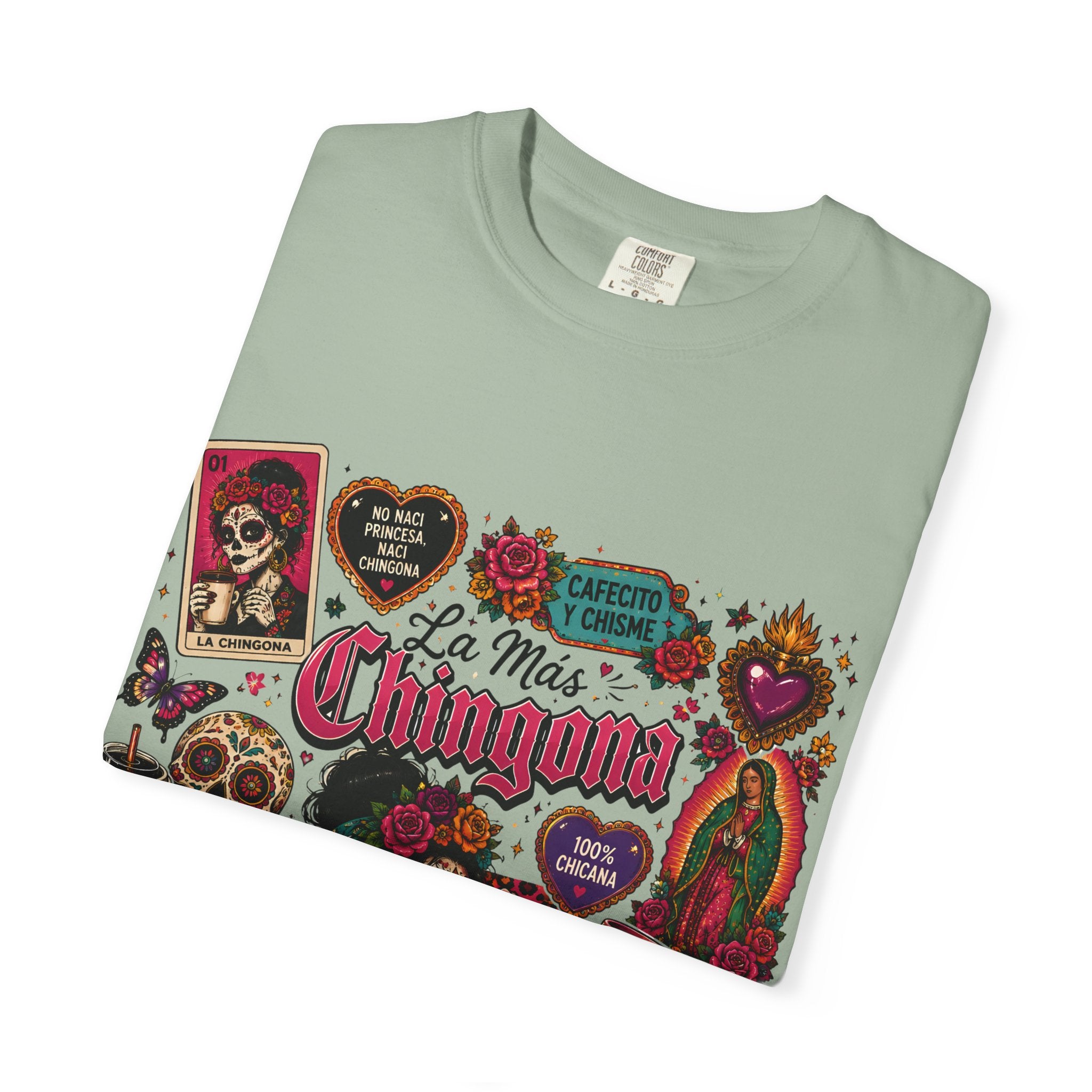Chingona Dia de los Muertos T-Shirt