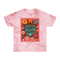 Chingona Como Mi Madre Graphic T-Shirt — Colorful Floral Heart Tribute