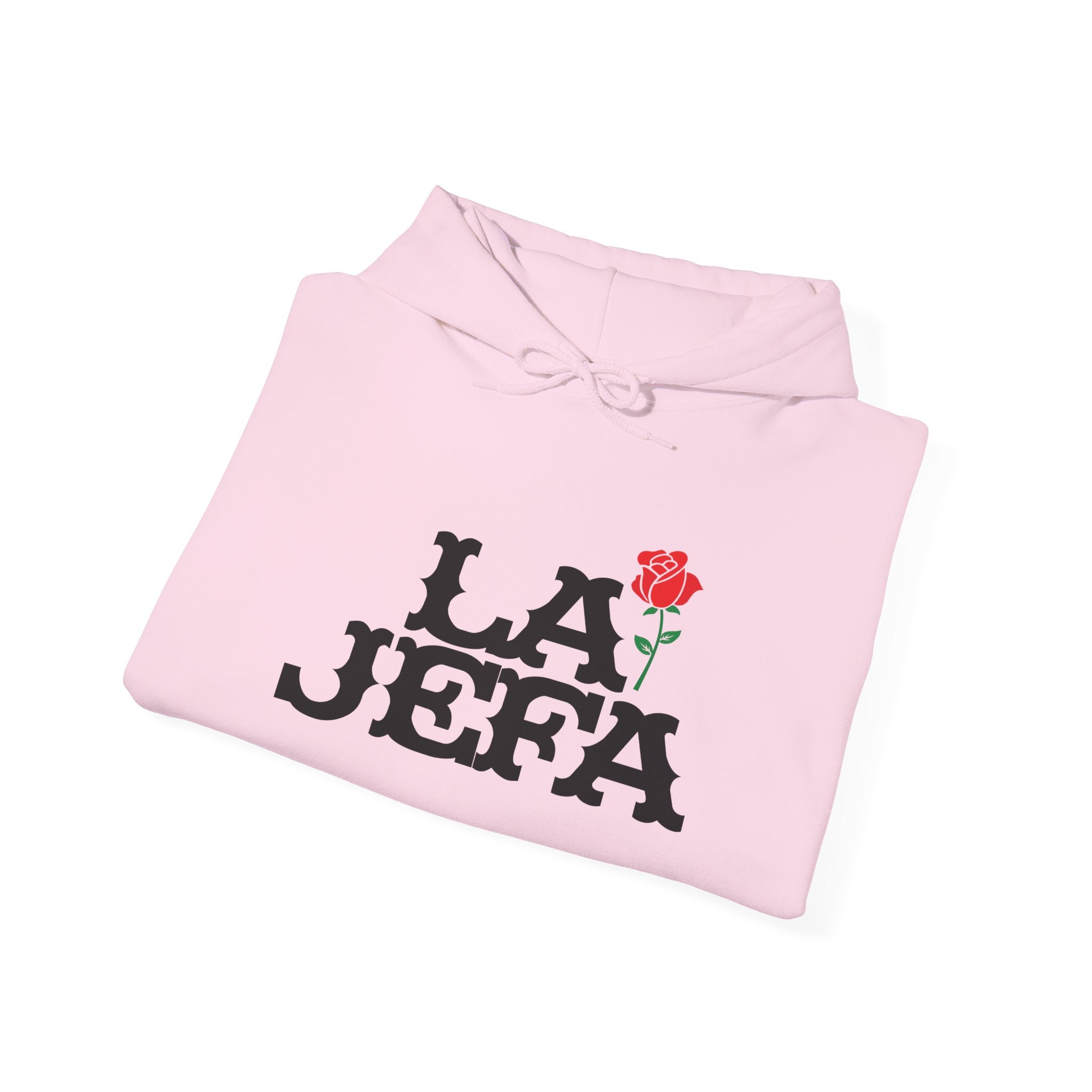 La Jefa Hoodie – Floral "La Jefa" Statement Pullover