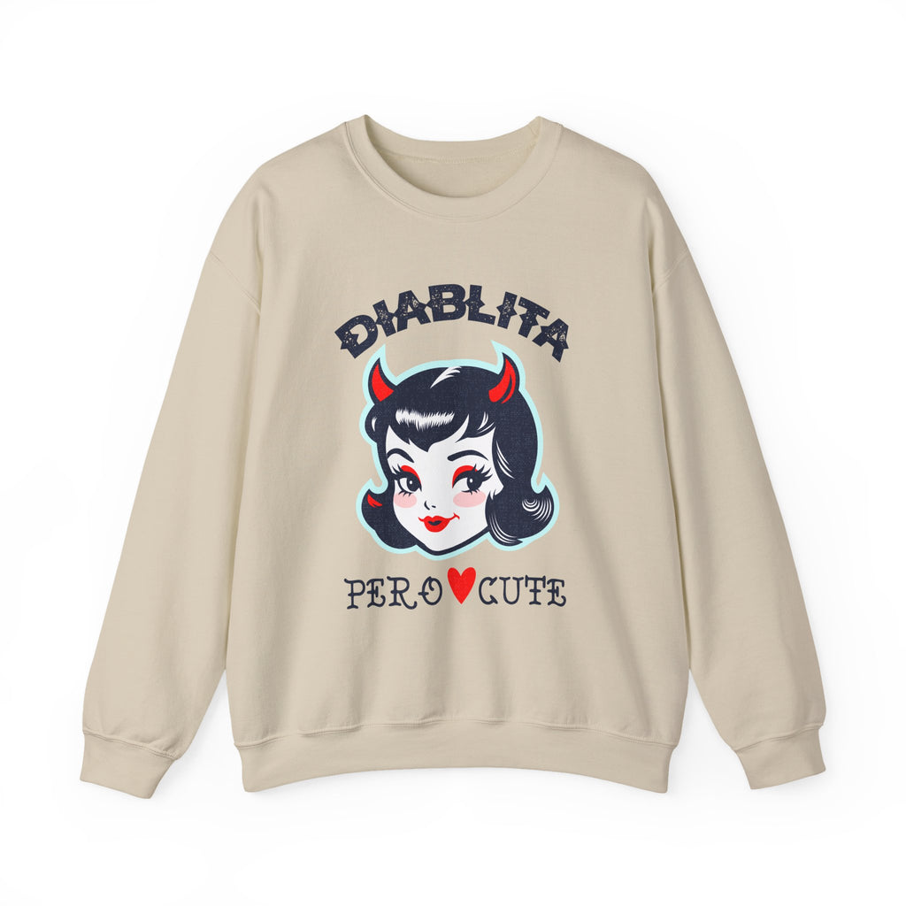 Diablita Pero Cute Crewneck Sweatshirt