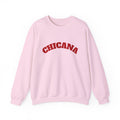 Chicana Crewneck Sweatshirt — La Chicana Vintage Rose Graphic