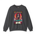 Sweatshirt — "Chingona" Sugar Skull Car Art Crewneck, Dia de los Muertos Retro Graphic