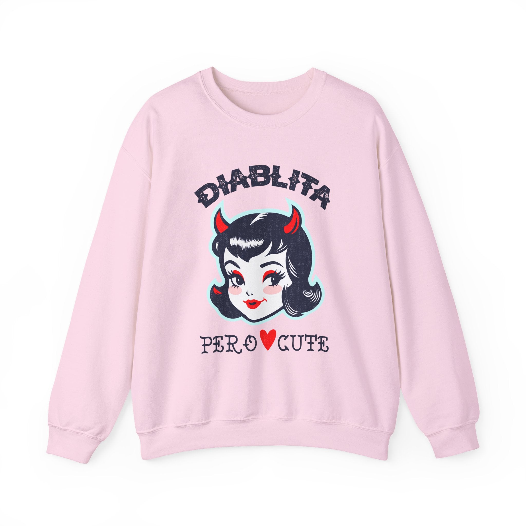 Diablita Pero Cute Crewneck Sweatshirt