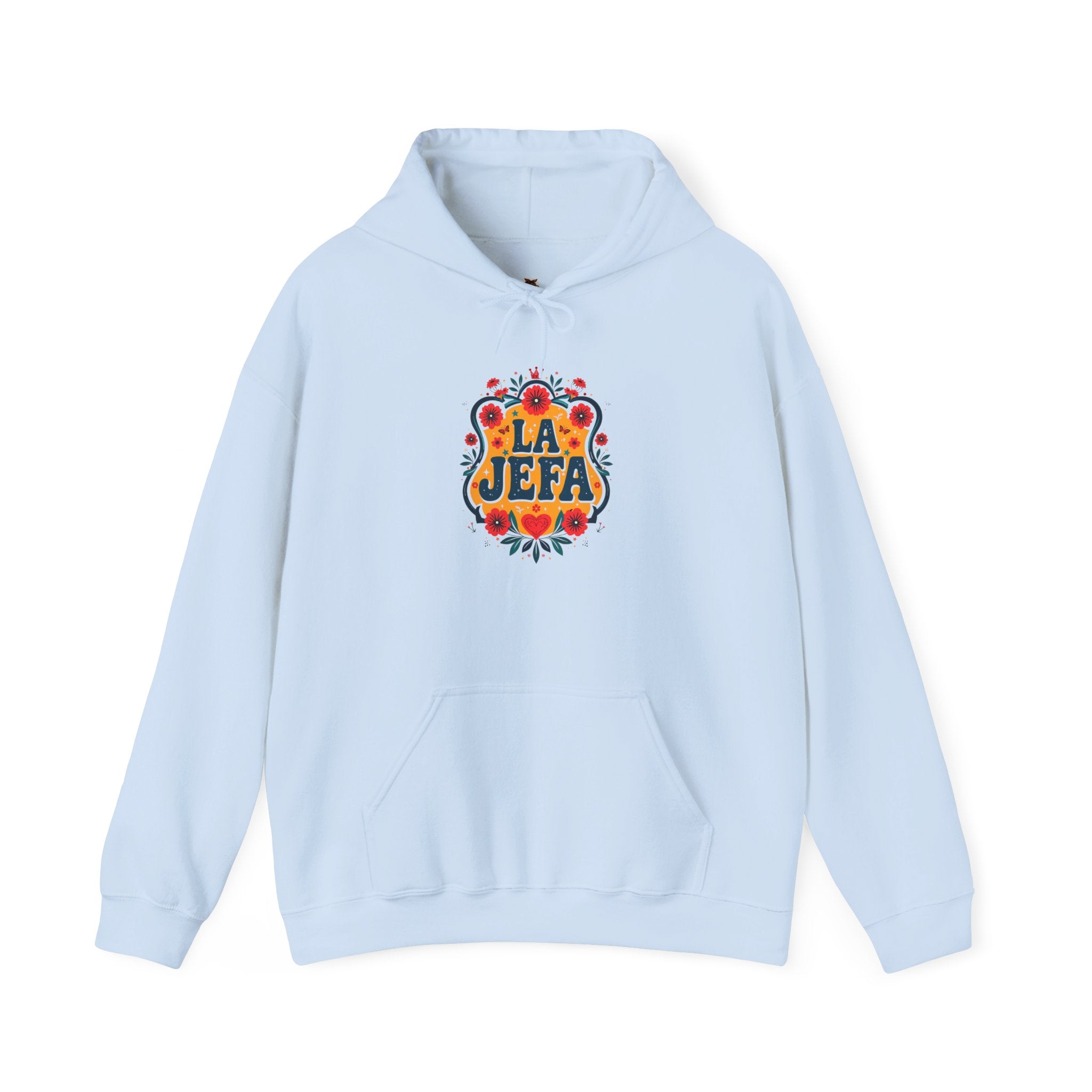 La Jefa Floral Hoodie – Latina Boss Pullover