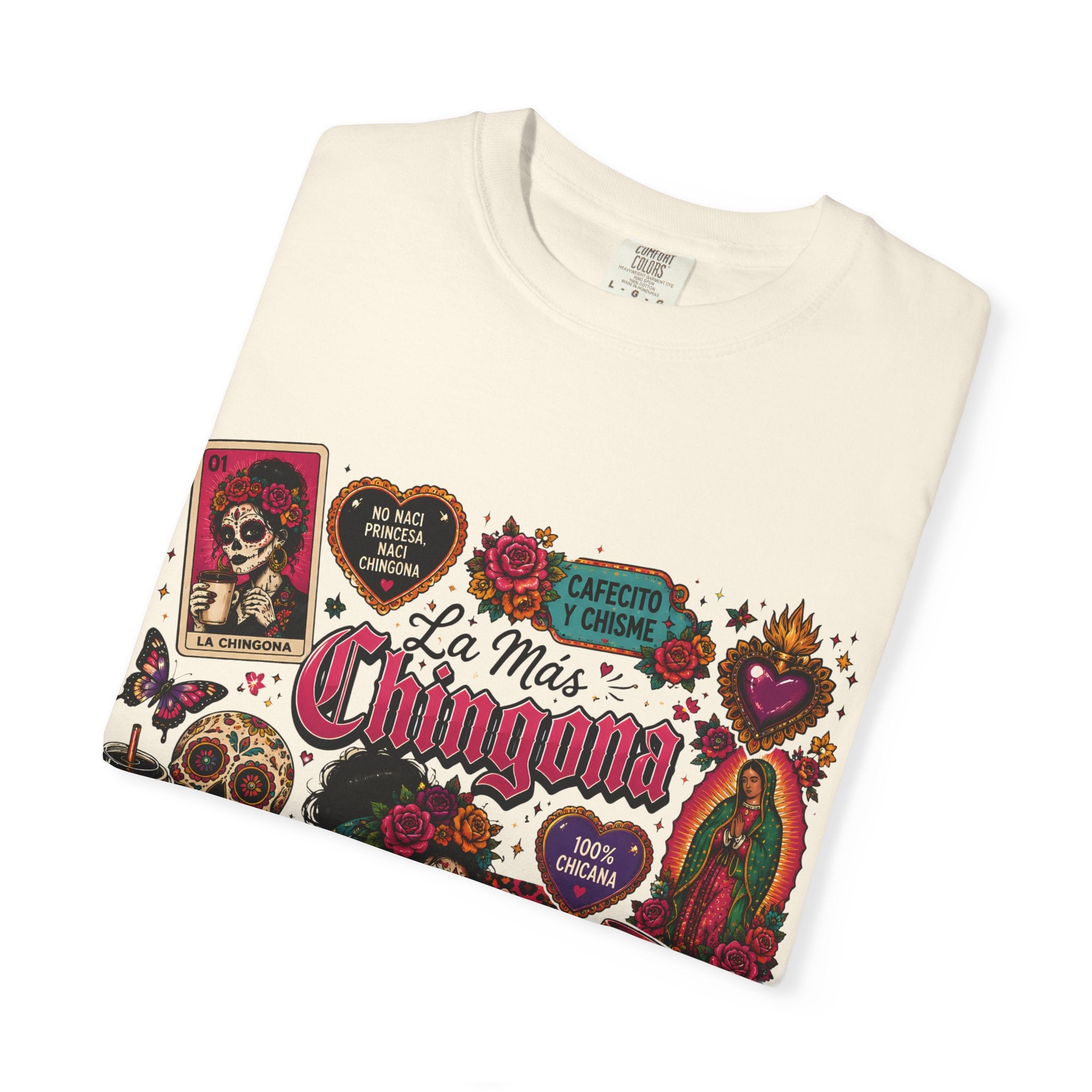 Chingona Dia de los Muertos T-Shirt