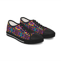 Low Top Sneakers — Colorful Boho Kaleidoscope Pattern for Women