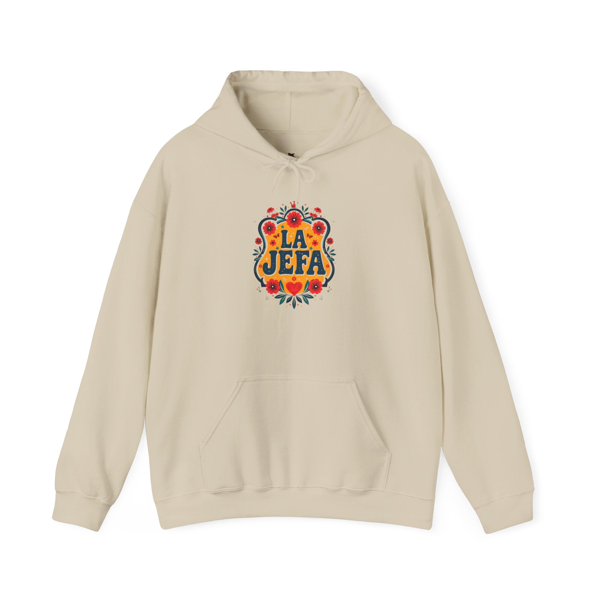 La Jefa Floral Hoodie – Latina Boss Pullover