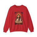 Paciencia Graphic Sweatshirt — Retro Saint-Inspired Woman with Roses