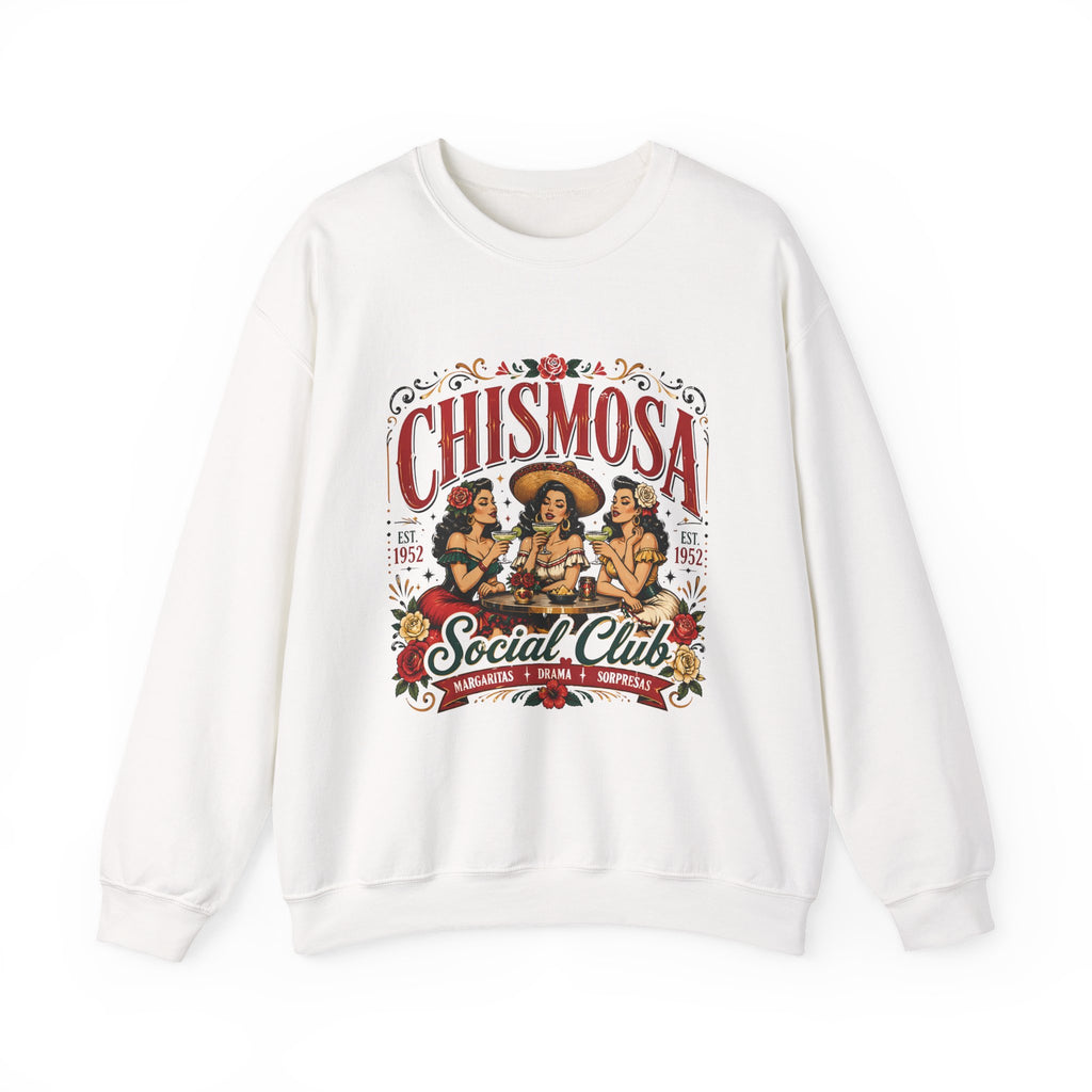 Chismosa Social Club Sweatshirt - Vintage Latina Gossip Crewneck