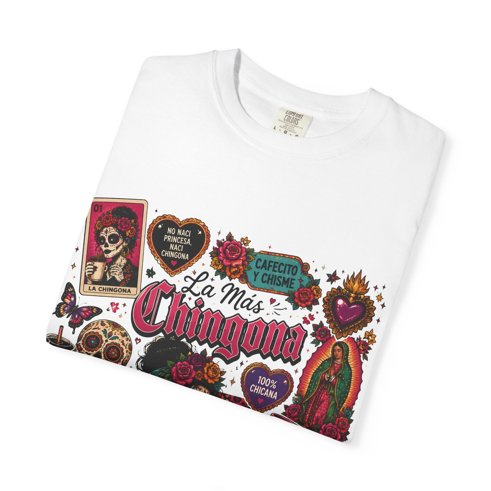 Chingona Dia de los Muertos T-Shirt