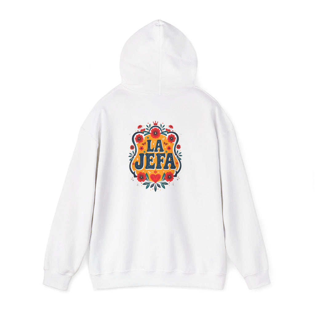 La Jefa Floral Hoodie – Latina Boss Pullover