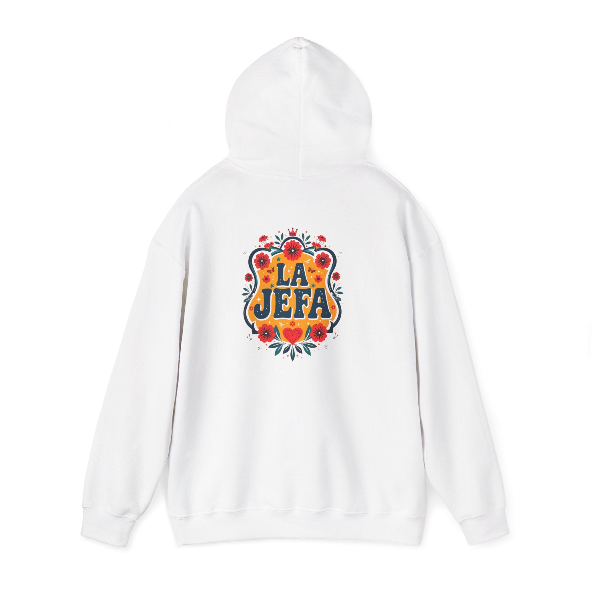 La Jefa Floral Hoodie – Latina Boss Pullover