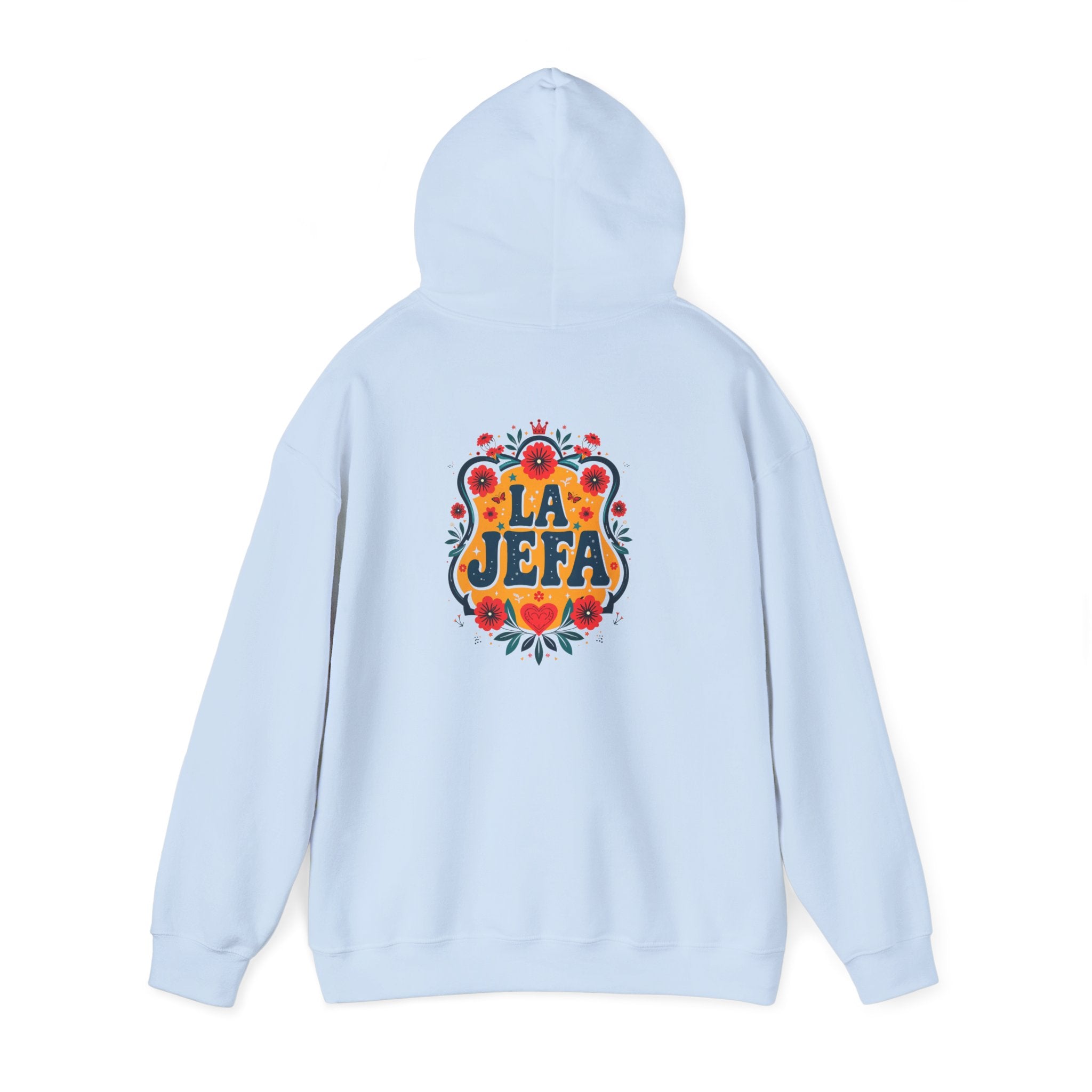 La Jefa Floral Hoodie – Latina Boss Pullover