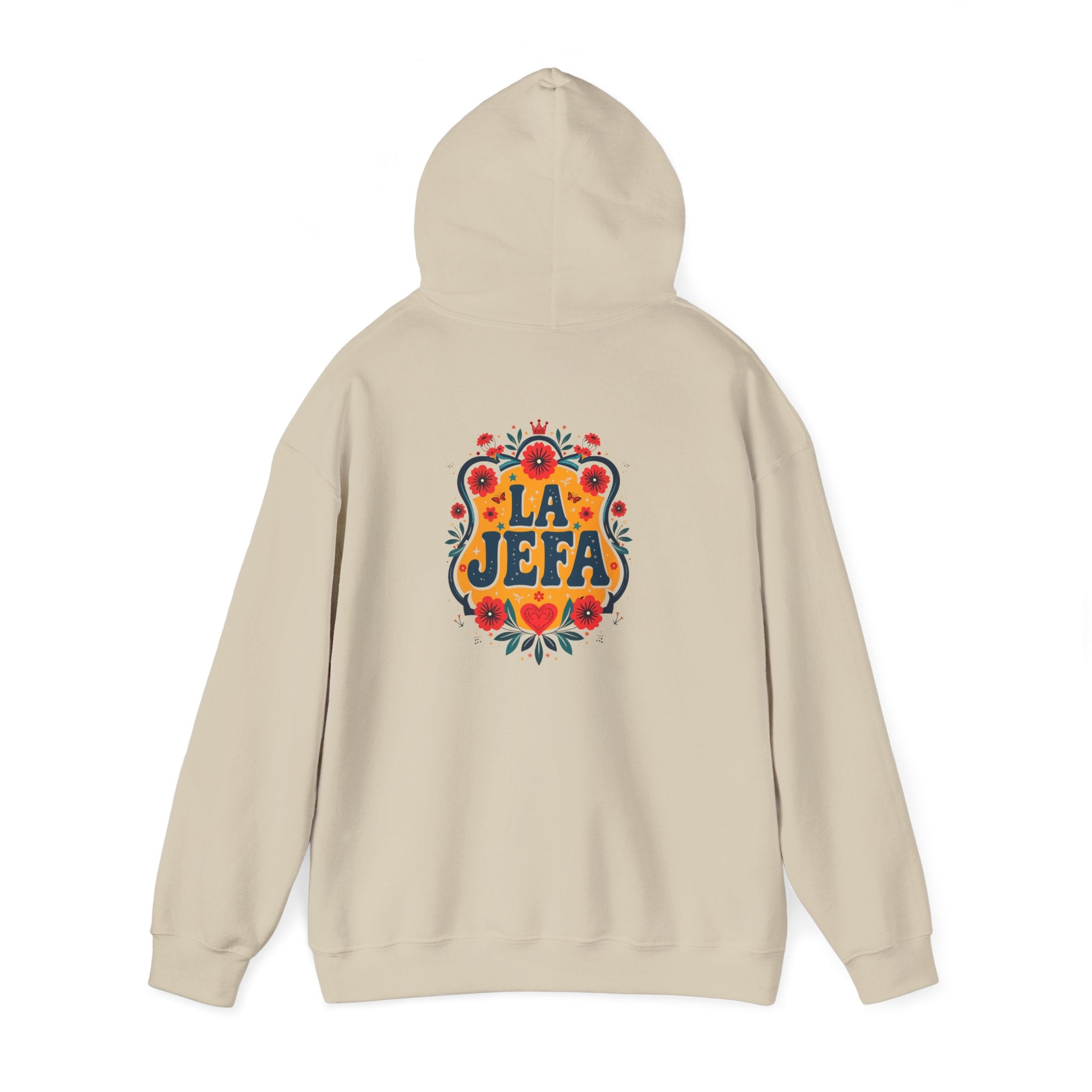 La Jefa Floral Hoodie – Latina Boss Pullover