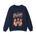 Chismosas Social Club crewneck black - vintage retro gossip chicana girls night pullover