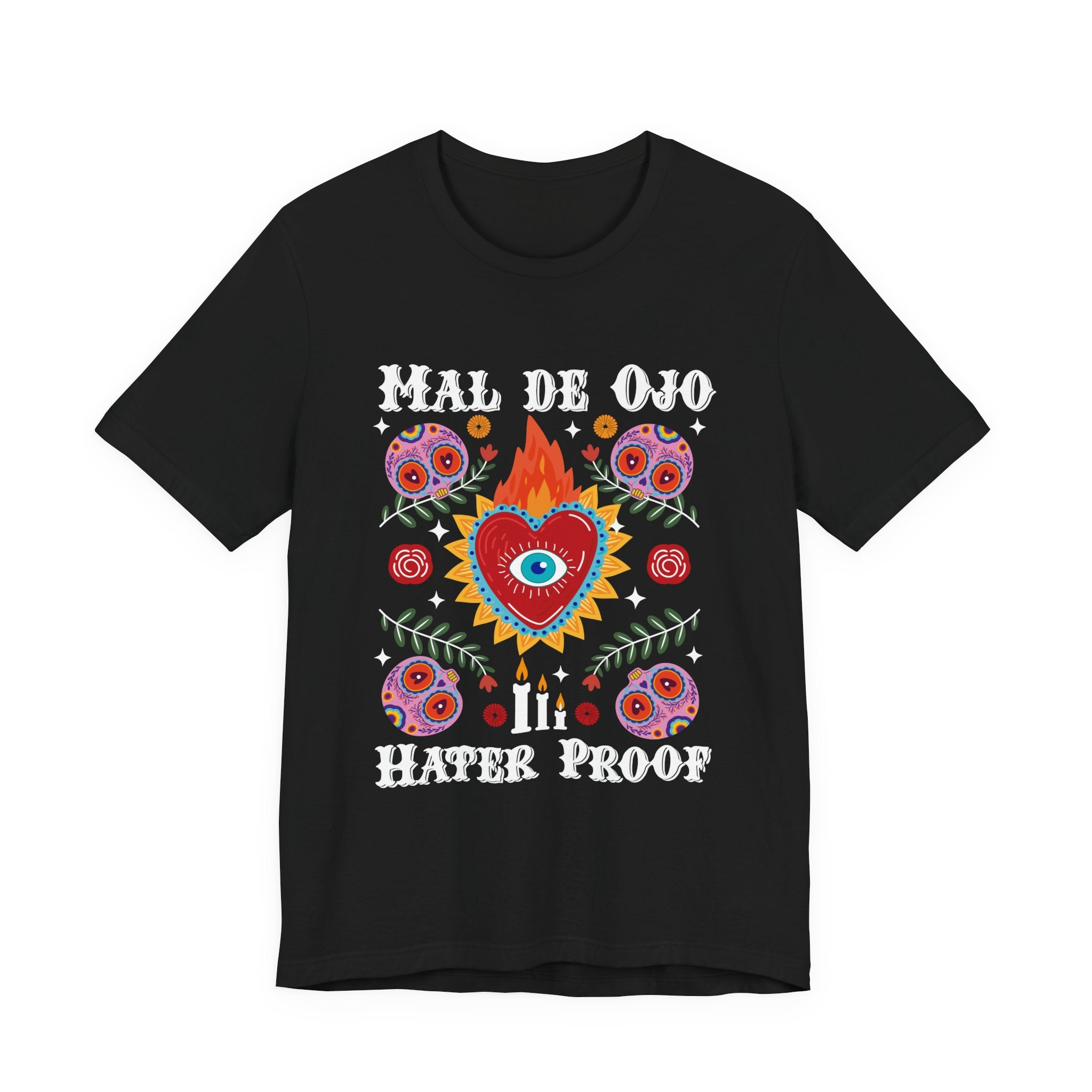 Mal de Ojo Shirt | Hater Proof & Sacred Heart Graphic Tee