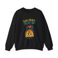 Taquero Mucho crewneck sweatshirt in black - cute taco lover Latina pullover