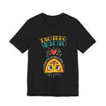 Taquero Mucho funny taco t-shirt in black - cute Mexican food lover graphic tee