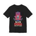 Graphic Tee — Hamsa Eye 'Tu y Tu Pinche' Floral Design
